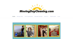 Desktop Screenshot of movingdaycleaning.com